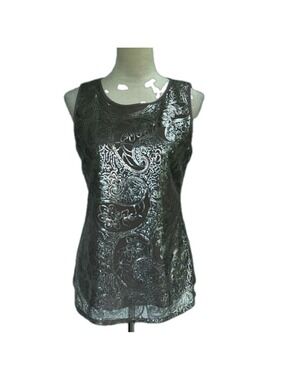Banana Republic: Sequined Sleeveless Top: Size 6